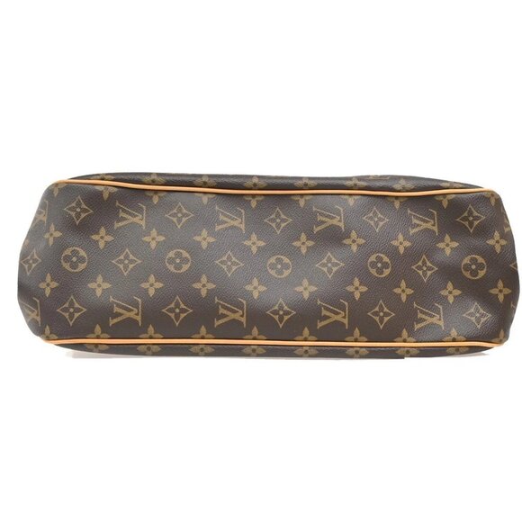 Louis Vuitton Batignolles Canvas Exterior Shoulder Bags Bags  LOUIS VUITTON Batignolles Horizontal Shoulder Bag Monogram Brown M51154 21EF677